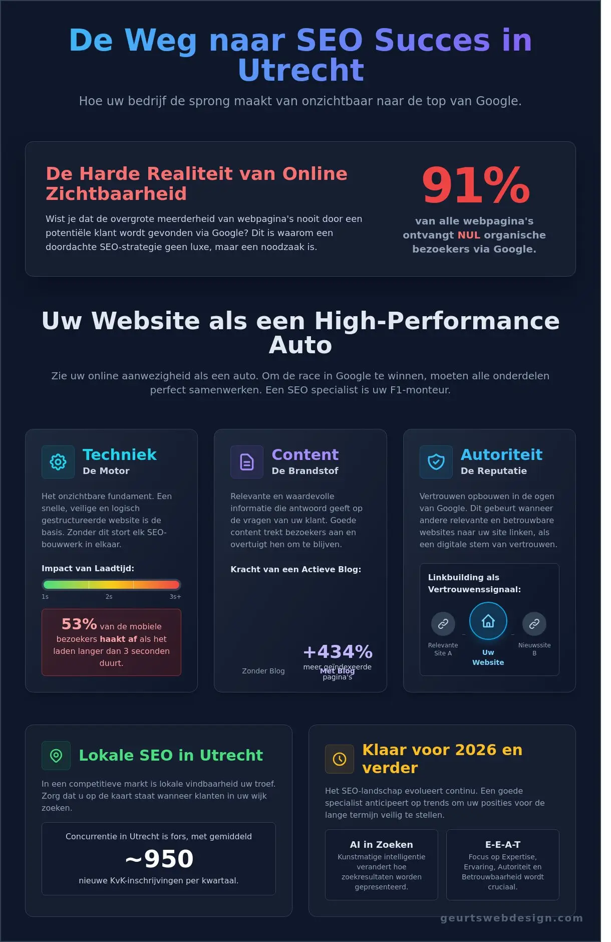 SEO Specialist Utrecht: De complete gids voor online vindbaarheid - Infographic